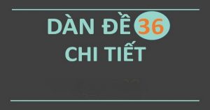 dàn đề 36 số ảnh nền